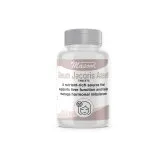 Oleum Jacoris Aselli Tablets by Dr. Masood, original bottle on a white background