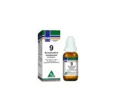 BM 9 Drops homeopathic drops on a pure white background