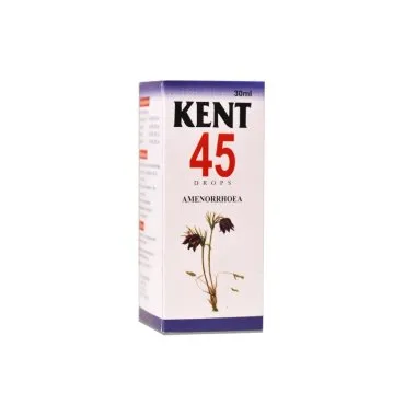 Kent 45 Drops product packaging