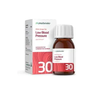 Low Blood Pressure by Paul Brooks, product pack on a white background