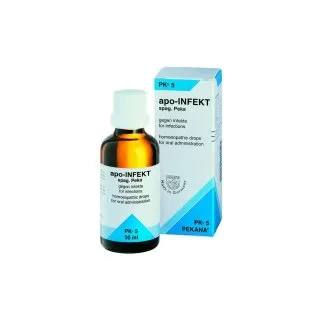 Pekana PK 05 INFRAGIL Drops, 30 ml homeopathic drops, original product packaging