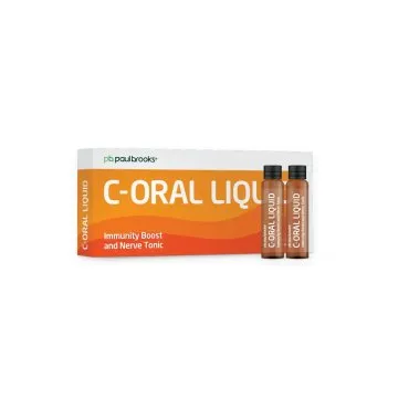 C-Oral Liquid - Ampule by Paul Brooks, product pack on a white background