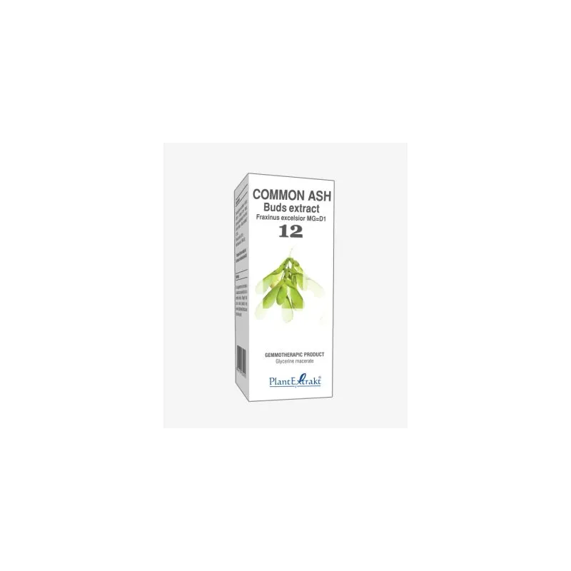 Common Ash Buds Extract product packaging on a white background