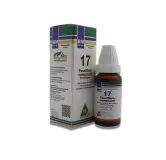 BM 17 Drops homeopathic drops by BM Homoeopathic Pharmaceuticals on a pure white background