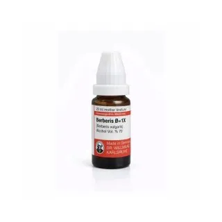 Berberis Vulgaris mixed pack formats homeopathic dilutions and tablets bottle or pack on white background