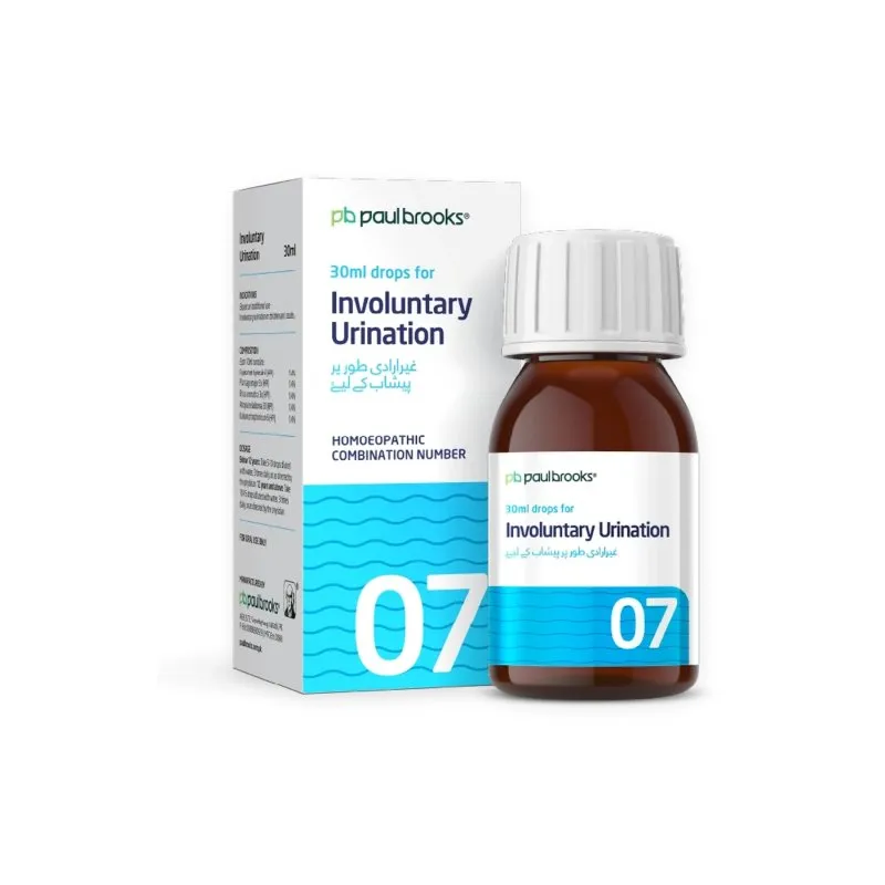 Involuntary Urination by Paul Brooks, product pack on a white background