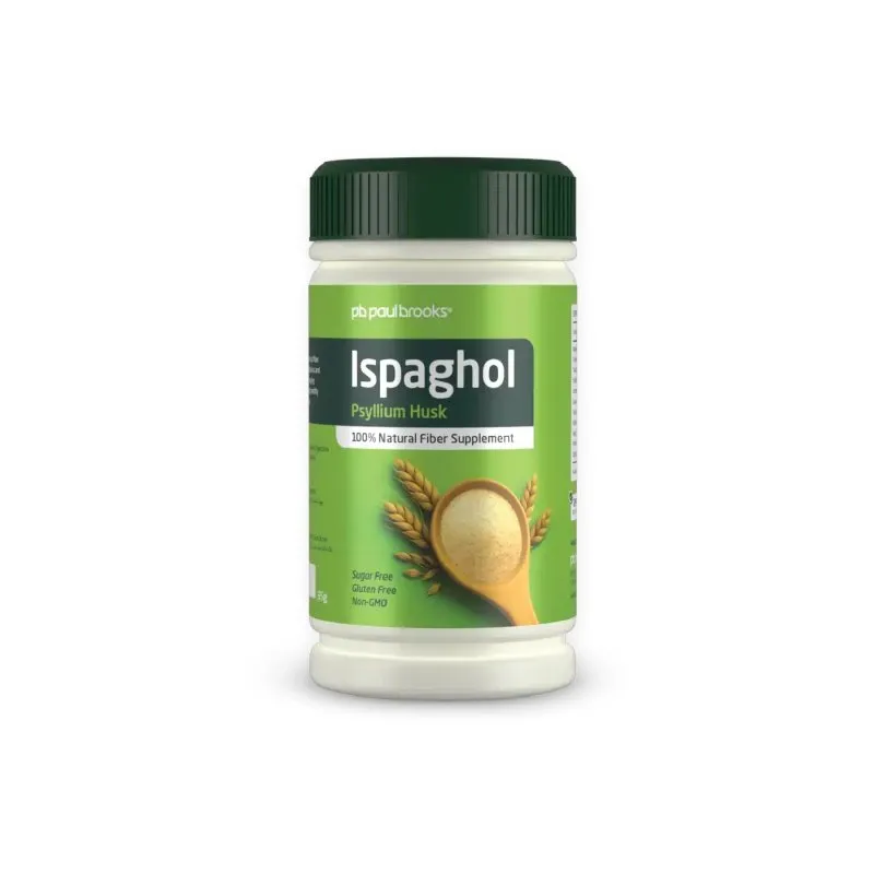 Ispaghol by Paul Brooks, product pack on a white background