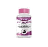 Carbo Vegetabilis Tablets by Dr. Masood, original bottle on a white background