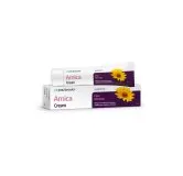 Arnica Pain Remedy Cream by Paul Brooks, product pack on a white background