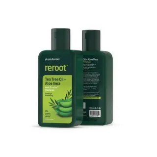 Reroot Anti-Dandruff Shampoo by Paul Brooks, product pack on a white background