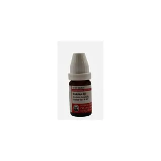 Crotalus Horridus 10ml liquid homeopathic dilution bottle or pack on white background