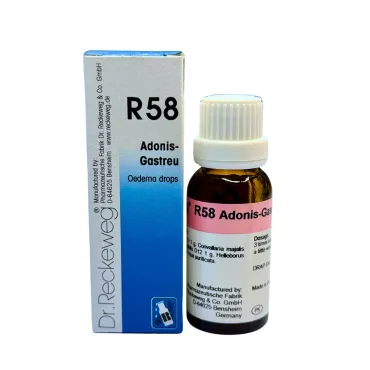 R58 Oedema Drops by Dr. Reckeweg, 22ml pack