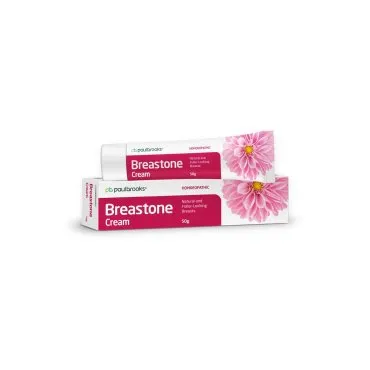 Breastone Cream by Paul Brooks, product pack on a white background