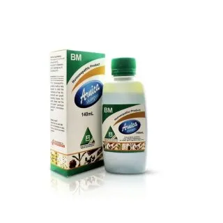 BM Arnica Shampoo topical preparation by BM Homoeopathic Pharmaceuticals on a pure white background