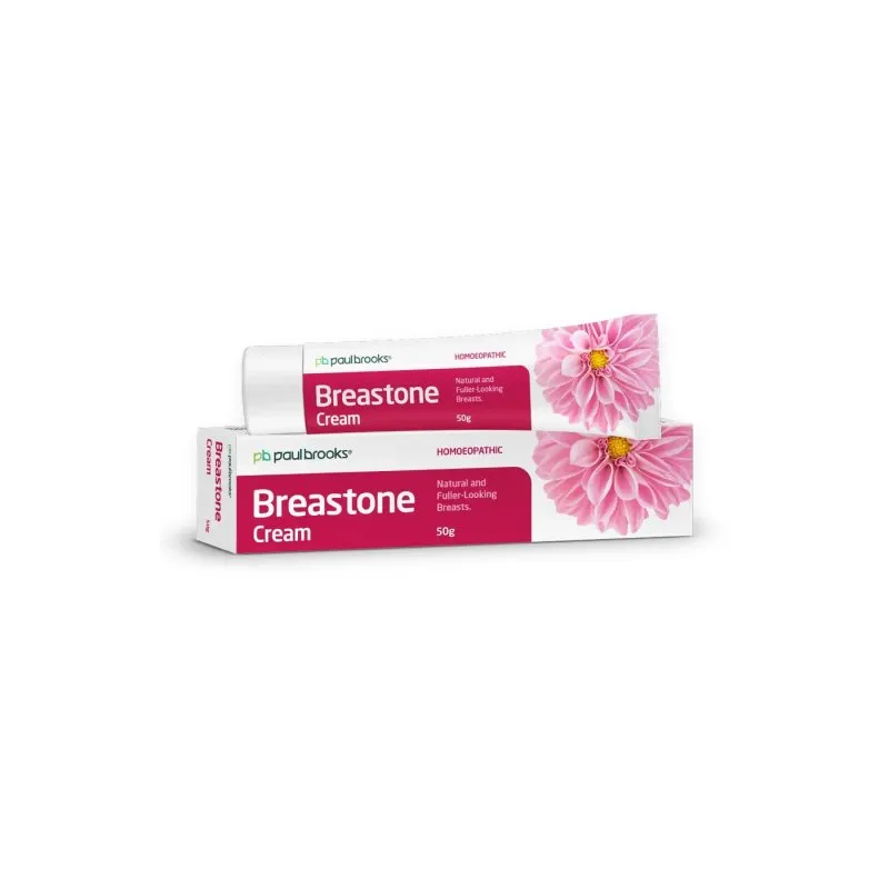 Breastone Cream by Paul Brooks, product pack on a white background