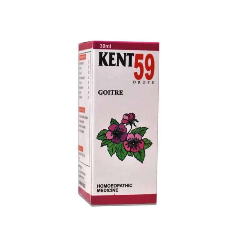 Kent 59 Drops product packaging