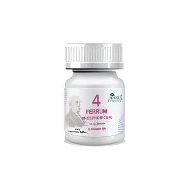 Ferrum Phosphoricum by Dr Zia Pharma, product pack centered on a white background