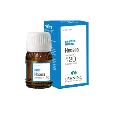 L-120 Hedera Complex 30 ml Drops by Lehning Laboratories, product package on white background