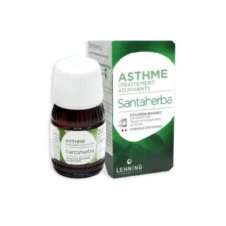 Santaherba 30 ml Drops by Lehning Laboratories, product package on white background