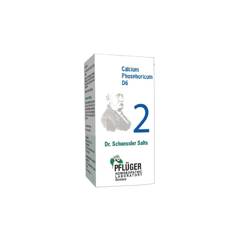 Calcium Phosphoricum - 2 by Pflüger, product carton centered on a white background