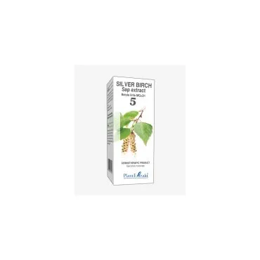 Silver Birch Sap Extract product packaging on a white background