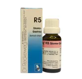 R5 Stoma-Gastreu 22ml homeopathic drops by Dr. Reckeweg, bottle and carton