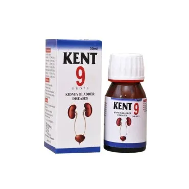 Kent 9 Drops product packaging