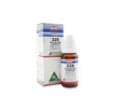 BM 226 Drops homeopathic drops by BM Homoeopathic Pharmaceuticals on a pure white background