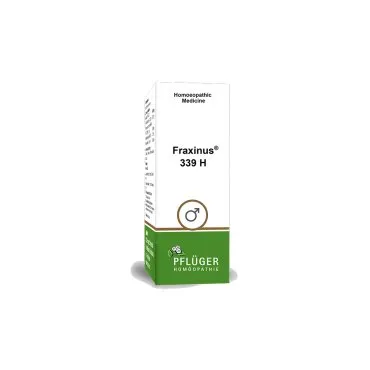 Fraxinus 339 H by Pflüger, product carton centered on a white background