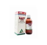 BM Baby Tonic homeopathic syrup on a pure white background