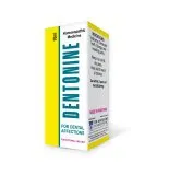 Dentonine Dental Solution by Dr. Masood, original product packaging on a white background