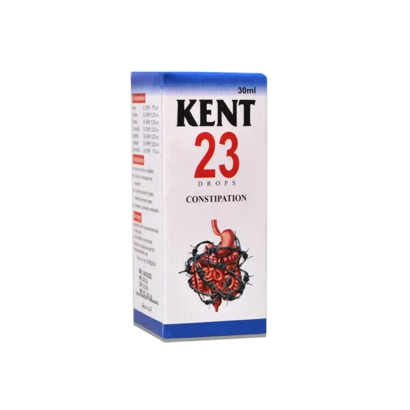 Kent 23 Drops product packaging