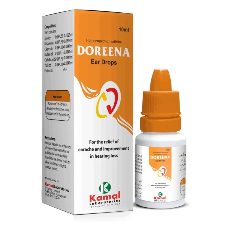 Doreena Drop 10 ml, Kamal Laboratories product pack on a white background