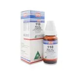 BM 110 Drops homeopathic drops by BM Homoeopathic Pharmaceuticals on a pure white background