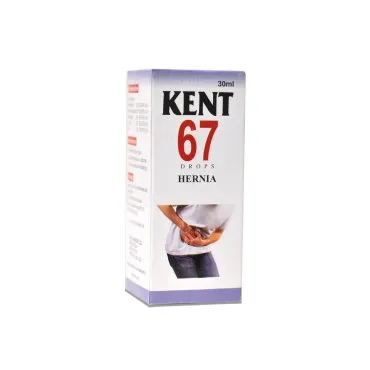 Kent 67 Drops product packaging