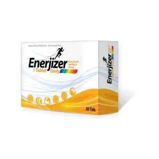 Enerjizer Tablets by Dr. Masood, original product packaging on a white background