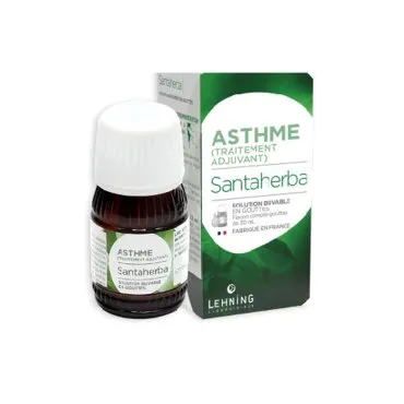 Santaherba 30 ml Drops by Lehning Laboratories, product package on white background