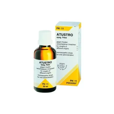 Pekana PK 11 ATUSTRO Drops, 30 ml homeopathic drops, original product packaging