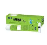 KS 08 ARNICA Cream (With Olive Oil) 20 g, Kamal Laboratories product pack on a white background