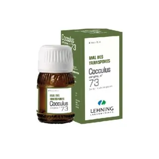 L-73 Cocculus Complex 30 ml Drops by Lehning Laboratories, product package on white background