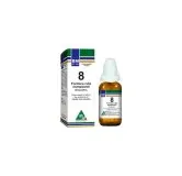 BM 8 Drops homeopathic drops on a pure white background