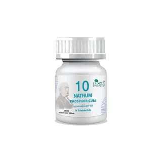 Natrium Phosphoricum by Dr Zia Pharma, product pack centered on a white background
