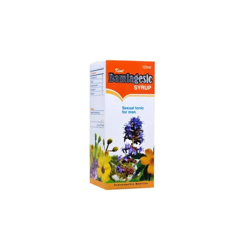 Kent Damiagesic Syrup product packaging