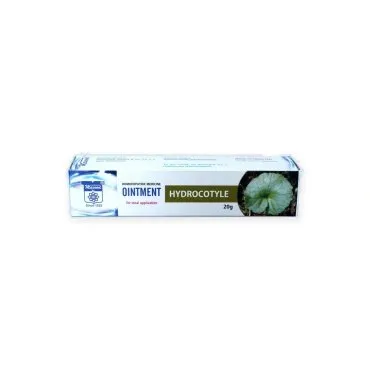 Hydrocotyle Ointment 20 g by Dr. Masood, original packaging on a white background