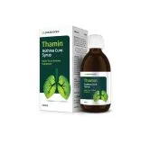 Thamin Asthma Cure Syrup by Paul Brooks, product pack on a white background