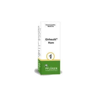 Girheulit Hom by Pflüger, product carton centered on a white background