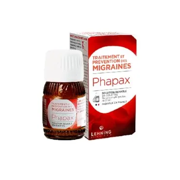 Phapax 30 ml Drops by Lehning Laboratories, product package on white background