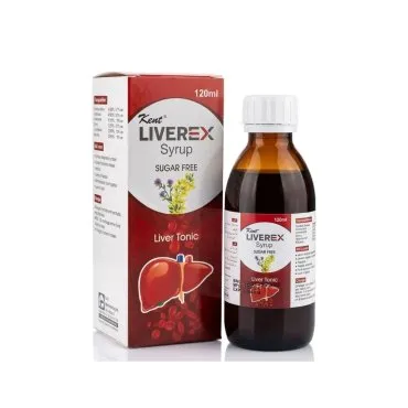 Kent Liverex Syrup (Sugar Free) product packaging