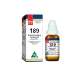 BM 189 Drops homeopathic drops on a pure white background