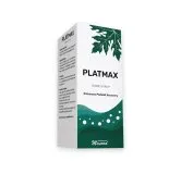 Platmax Syrup 120 ml by Dr. Masood, original product carton on a white background